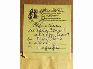 Due litografie  - Asta L'Arte di Arredare - Associazione Nazionale - Case d'Asta italiane