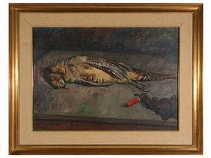 Umberto Mariotti - Natura morta con selvaggina