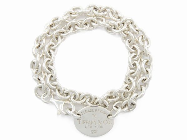 Collana Tiffany & Co in argento 925/1000  - Asta Gioielli e orologi - Associazione Nazionale - Case d'Asta italiane