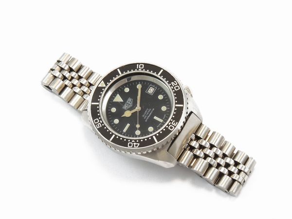 Orologio da polso per uomo Heuer 1000 meters professional in acciaio  - Asta Gioielli e orologi - Associazione Nazionale - Case d'Asta italiane