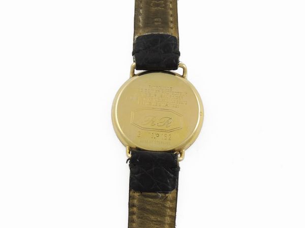 Orologio da polso per uomo Eberahrd Patrouille in argento 925/1000 placcato oro giallo  - Asta Gioielli e orologi - Associazione Nazionale - Case d'Asta italiane