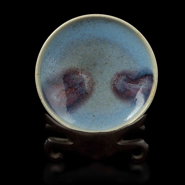 Piccola ciotola in porcellana Jun sui toni dell'azzurro e del viola, Cina, Dinastia Song (960-1297)  - Asta Fine Chinese Works of Art - Associazione Nazionale - Case d'Asta italiane