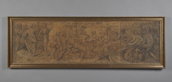 ARTISTA DEL XVIII-XIX SECOLO : Convivio degli dei  - Asta Asta 401 | ARTE ANTICA E DEL XIX SECOLO Online - Associazione Nazionale - Case d'Asta italiane