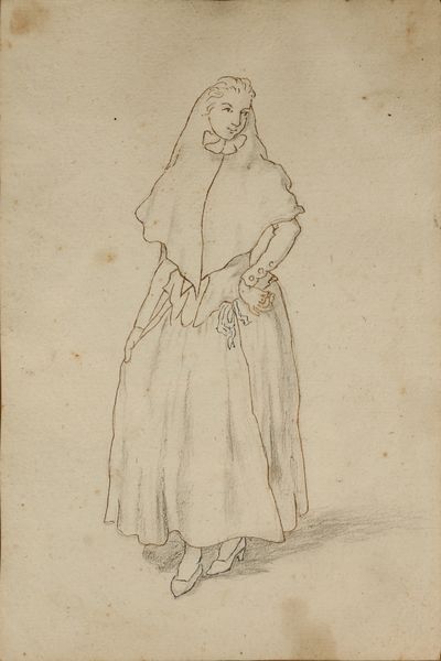 ARTISTA VENETO DEL XIX SECOLO : Gruppo di dodici disegni raffiguranti personaggi in abiti ottocenteschi  - Asta Asta 401 | ARTE ANTICA E DEL XIX SECOLO Online - Associazione Nazionale - Case d'Asta italiane