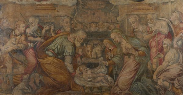 ARTISTA DEL XVI SECOLO : Nativit�  - Asta Asta 401 | ARTE ANTICA E DEL XIX SECOLO Online - Associazione Nazionale - Case d'Asta italiane