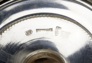 ARGENTIERE ITALIANO DEL XX SECOLO : Servizio da t� e caff� in argento composto da teiera, caffettiera, zuccheriera e lattiera  - Asta Asta 401 | ARTE ANTICA E DEL XIX SECOLO Online - Associazione Nazionale - Case d'Asta italiane