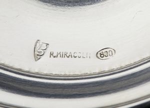 ARGENTIERE ITALIANO DEL XX SECOLO : Servizio da t� e caff� in argento composto da teiera, caffettiera, zuccheriera e lattiera  - Asta Asta 401 | ARTE ANTICA E DEL XIX SECOLO Online - Associazione Nazionale - Case d'Asta italiane