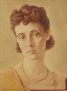 GEORGIEV BORIS (1888 - 1962) - Ritratto di Lucia Pisenti Gropplero