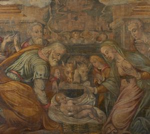 ARTISTA DEL XVI SECOLO : Nativit�  - Asta Asta 401 | ARTE ANTICA E DEL XIX SECOLO Online - Associazione Nazionale - Case d'Asta italiane