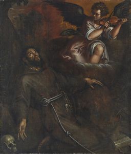 ARTISTA DEL XVII SECOLO - Estasi di San Francesco