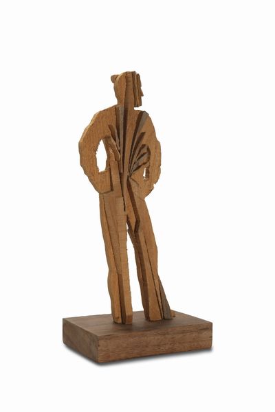 MARIO CEROLI : Autoritratto  - Asta Arte Moderna e Contemporanea - Associazione Nazionale - Case d'Asta italiane