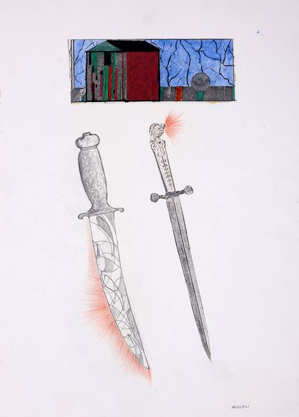 FRANCO ANGELI : Spade  - Asta Arte Moderna e Contemporanea - Associazione Nazionale - Case d'Asta italiane