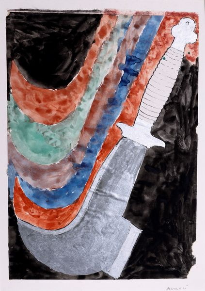 FRANCO ANGELI : Sciabole  - Asta Arte Moderna e Contemporanea - Associazione Nazionale - Case d'Asta italiane