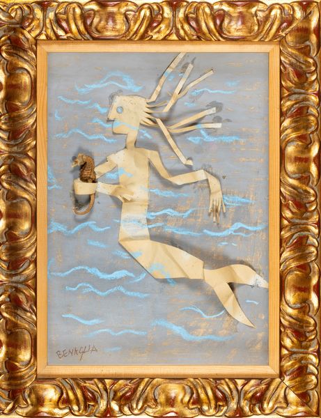 ENRICO BENAGLIA : Cavalluccio marino con Sirena  - Asta Arte Moderna e Contemporanea - Associazione Nazionale - Case d'Asta italiane
