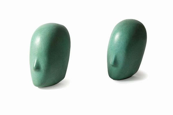 Oliviero Rainaldi : Due testine  - Asta Arte Moderna e Contemporanea - Associazione Nazionale - Case d'Asta italiane