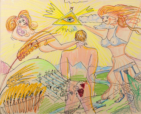 Milan Kunc : Bohemians  - Asta Arte Moderna e Contemporanea - Associazione Nazionale - Case d'Asta italiane