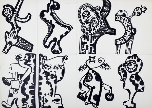 Sebastiano Carta : 2 disegni  - Asta Arte Moderna e Contemporanea - Associazione Nazionale - Case d'Asta italiane