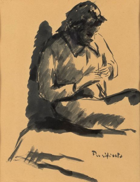 Domenico Purificato : Donna  - Asta Arte Moderna e Contemporanea - Associazione Nazionale - Case d'Asta italiane