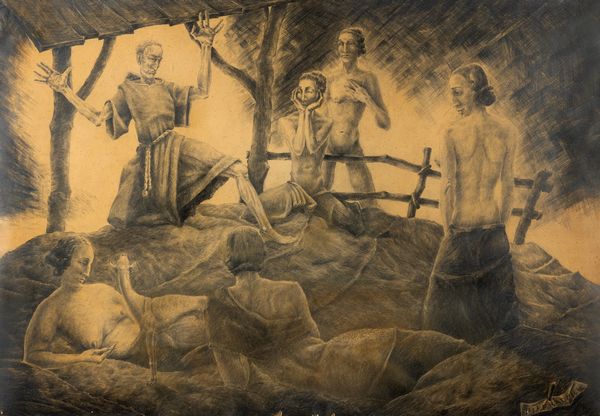 Hans Piffrader : Le tentazioni di Sant'Antonio Abate  - Asta Arte Moderna e Contemporanea - Associazione Nazionale - Case d'Asta italiane