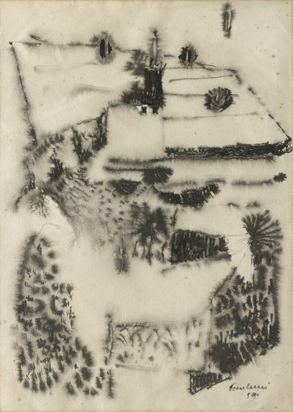 ENRICO PAULUCCI : Orti  - Asta Arte Moderna e Contemporanea - Associazione Nazionale - Case d'Asta italiane