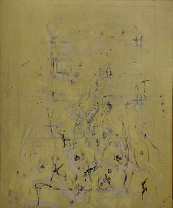 Giancarlo  Ossola - Narrazione frammentaria su fondo giallo