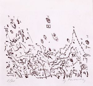 Cy Twombly - Senza titolo