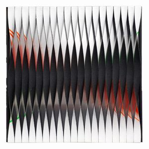 Stefano Ferracci - Oggetto cinetico a trama vibrante n 16