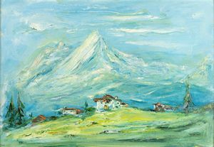 Giovanni Stradone - Paesaggio alpestre