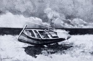 Renzo Vespignani - Barca