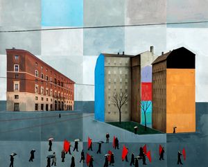 Paolo Ventura - Il funerale del ferroviere