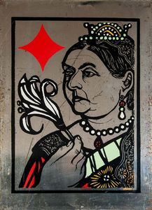 EMANUELE LUZZATI : Carte da gioco  - Asta Arte Moderna e Contemporanea - Associazione Nazionale - Case d'Asta italiane