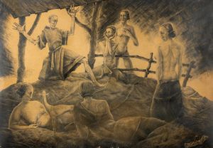 Hans Piffrader - Le tentazioni di Sant'Antonio Abate