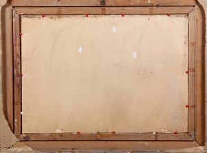 Giulio Falzoni : Veduta di Piazza San Marco  - Asta Dipinti del XIX-XX secolo - Associazione Nazionale - Case d'Asta italiane