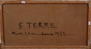Rudolf Claudus : Mare in tempesta  - Asta Dipinti del XIX-XX secolo - Associazione Nazionale - Case d'Asta italiane