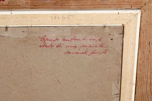 Artista del XIX - XX secolo Paesaggio con figura  - Asta Dipinti del XIX-XX secolo - Associazione Nazionale - Case d'Asta italiane