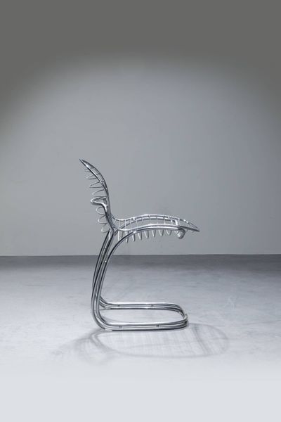 GASTONE RINALDI : Otto sedie mod. Sabrina  - Asta Design - Associazione Nazionale - Case d'Asta italiane