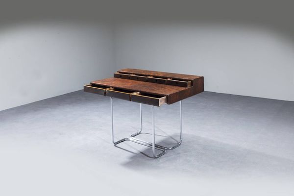 PRODUZIONE ITALIANA : Scrivania  - Asta Design - Associazione Nazionale - Case d'Asta italiane