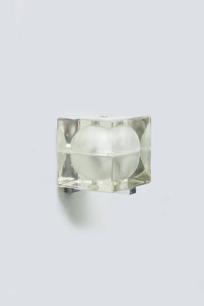 ALESSANDRO MENDINI : Applique Cubosfera  - Asta Design - Associazione Nazionale - Case d'Asta italiane