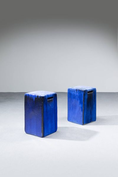 PAOLA NAVONE : Coppia di pouf  - Asta Design - Associazione Nazionale - Case d'Asta italiane