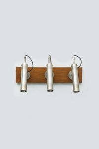 TITO AGNOLI : Acciaio. Prod. Oluce anni '70 cm 15x27 Bibl.: Catalogo Oluce  - Asta Design - Associazione Nazionale - Case d'Asta italiane