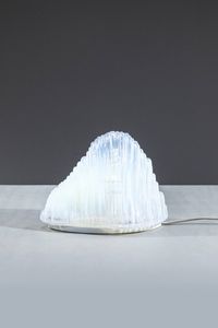 CARLO NASON : Lampada da tavolo mod. Iceberg  - Asta Design - Associazione Nazionale - Case d'Asta italiane