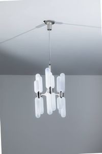 CARLO NASON : Lampadario mod. Torpedo  - Asta Design - Associazione Nazionale - Case d'Asta italiane