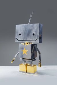 PRODUZIONE ITALIANA - Lampada Robot