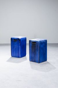 PAOLA NAVONE : Coppia di pouf  - Asta Design - Associazione Nazionale - Case d'Asta italiane