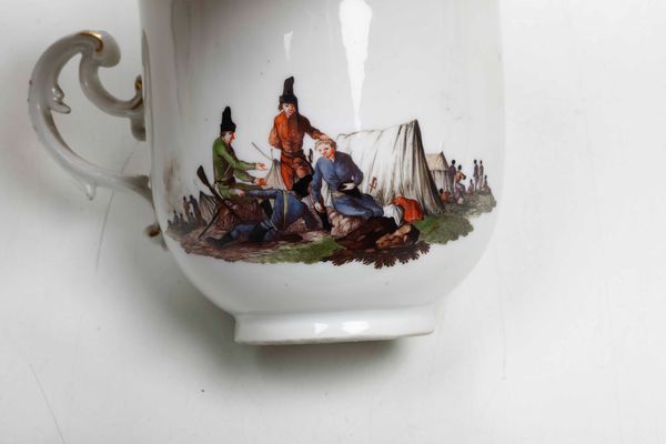 Tazza con piattino<BR>Meissen, 1750 circa  - Asta Porcellane venete ed europee di un'importante Famiglia veneziana - Associazione Nazionale - Case d'Asta italiane