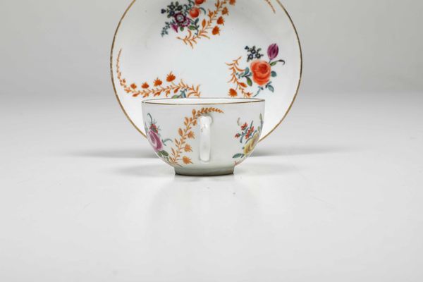 Tazza con piattino<BR>Meissen, 1763-1774  - Asta Porcellane venete ed europee di un'importante Famiglia veneziana - Associazione Nazionale - Case d'Asta italiane