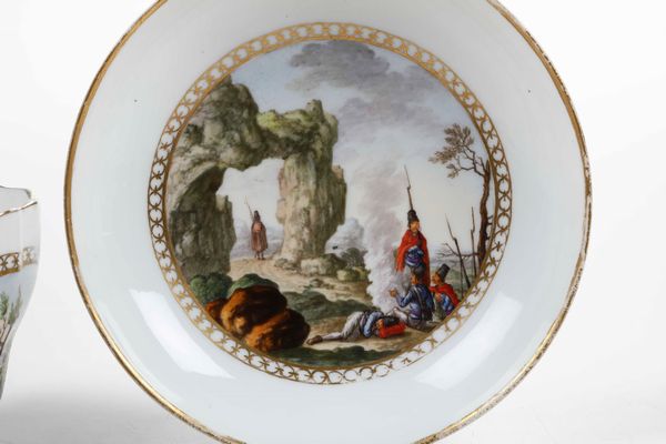 Piattino<BR>Meissen, 1780 circa<BR><BR><BR><BR>  - Asta Porcellane venete ed europee di un'importante Famiglia veneziana - Associazione Nazionale - Case d'Asta italiane