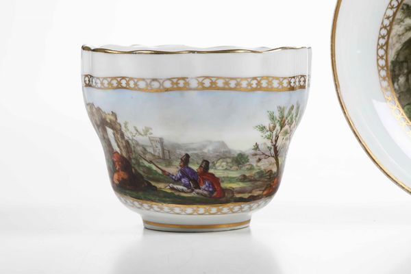 Piattino<BR>Meissen, 1780 circa<BR><BR><BR><BR>  - Asta Porcellane venete ed europee di un'importante Famiglia veneziana - Associazione Nazionale - Case d'Asta italiane