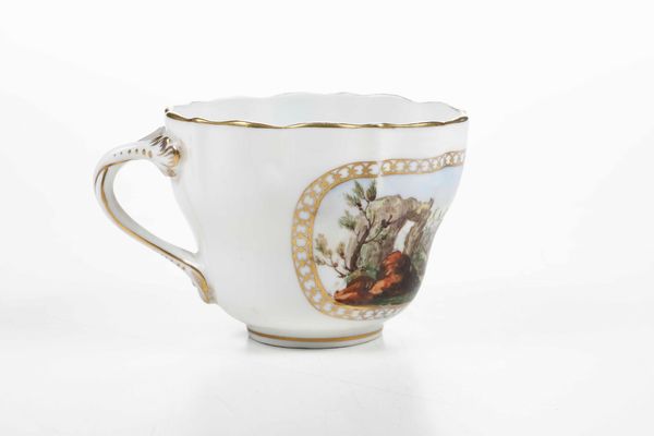 Piattino<BR>Meissen, 1780 circa<BR><BR><BR><BR>  - Asta Porcellane venete ed europee di un'importante Famiglia veneziana - Associazione Nazionale - Case d'Asta italiane