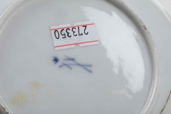 Piattino<BR>Meissen, 1780 circa<BR><BR><BR><BR>  - Asta Porcellane venete ed europee di un'importante Famiglia veneziana - Associazione Nazionale - Case d'Asta italiane